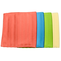 Floormagic Mikrofasertuch Borstenstreifen grn 40x40 cm