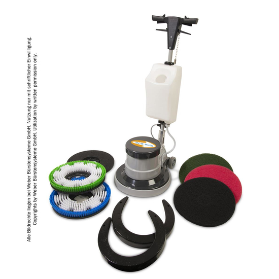 Clean Track Einscheibenmaschine CT 18