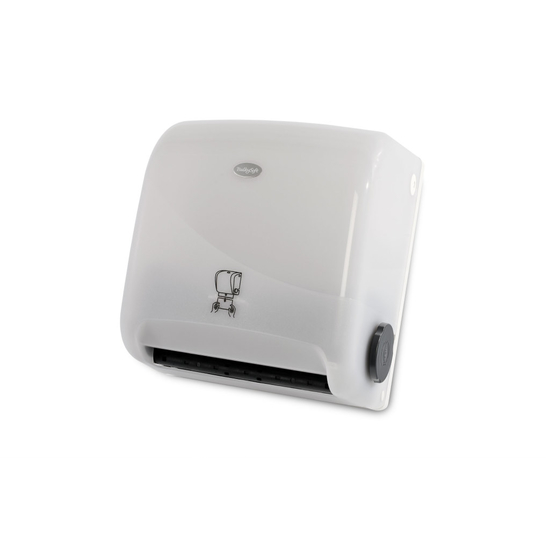 Katiclean Papierhandtuchrollenspender max 25,5 cm breite BulkySoft Autocut