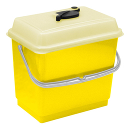 TTS 4l Eimer mit Deckel I gelb I 00003380