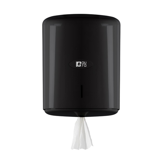 TTS Deluxe Line Maxi-Rolle Handtcherspender I schwarz I AU1MR010P7