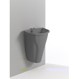 TTS 50l Wall-Up ohne Deckel in grau I 00005848E