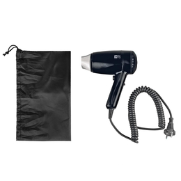 TTS Deluxe Line Haartrockner mit Druckknopf in schwarz I...