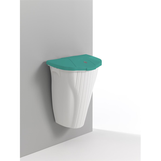 TTS 50l Wall-Up in wei I grnem Deckel I 00005846WV
