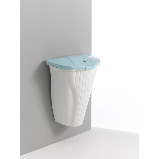 TTS 50l Wall-Up in wei I hellblauem Deckel I 00005846WY