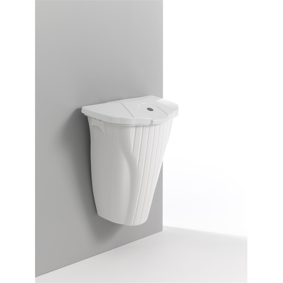 TTS 50l Wall-Up in wei I weiem Deckel I 00005846WW