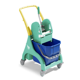 TTS 25l Nick Tec Einfachfahreimer I U-Schiebegriff I...