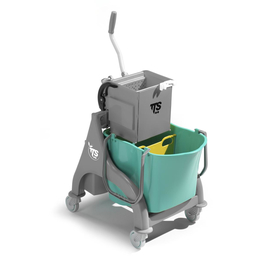 TTS 28l Nick O-Key Einfachfahrwagen I 28l Eimer mit...