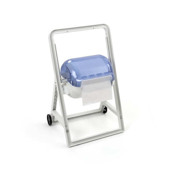 TTS Break der kielfrmig I Stehputzrollenspender I wei I 00004207