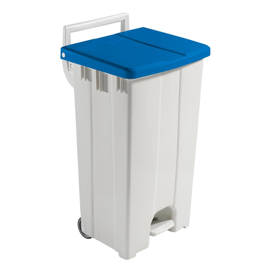 TTS 90l Derby I wei�/blau Einzelverpackung I bleuer Deckel I 00005677