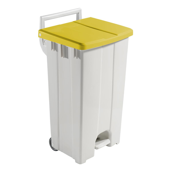 TTS 90l Derby I wei�/gelb Einzelverpackung I gelber Deckel I 00005678