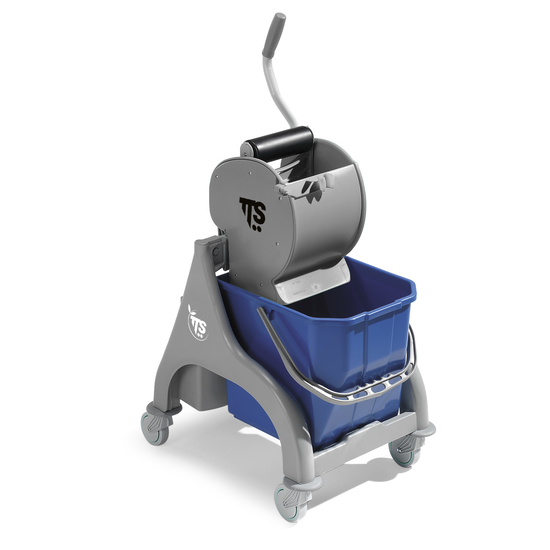 TTS 25l Nick Dry Einfachfahreimer I vier stabile Lenkrollen I 00066047