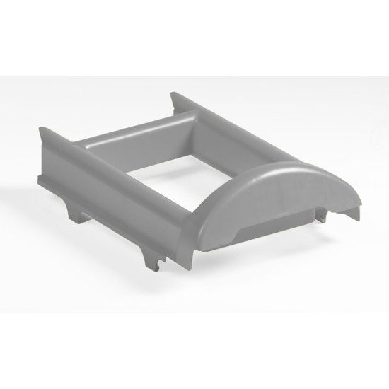 TTS Eimer Halterung fr Nick Einfachfahreimer I grau I S090201