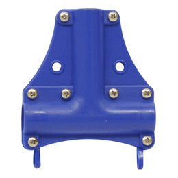 TTS Platte fr Holm verchromte Fahrwagen I blau I 00003561