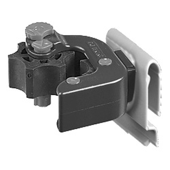 TTS Stielhalter mit Gummir�derolle f�r engen profil I grau I 0E003598