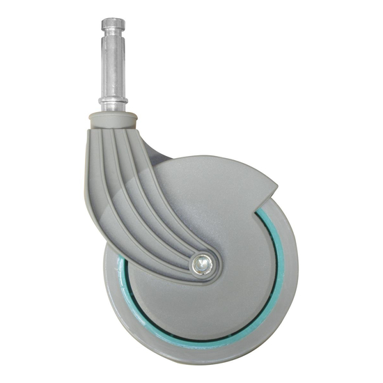 TTS 80 mm Lenkrolle mit Buchse I 00003489Q