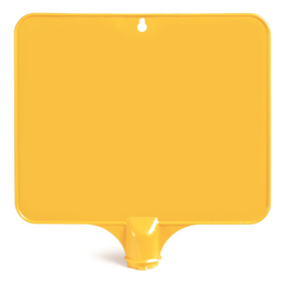 TTS Rechteckige Tafel fr Warnpylon I ohne SCHRIFTEN I...