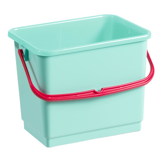 TTS 4l Eimer I Antibakteriell I rot I 00003361X