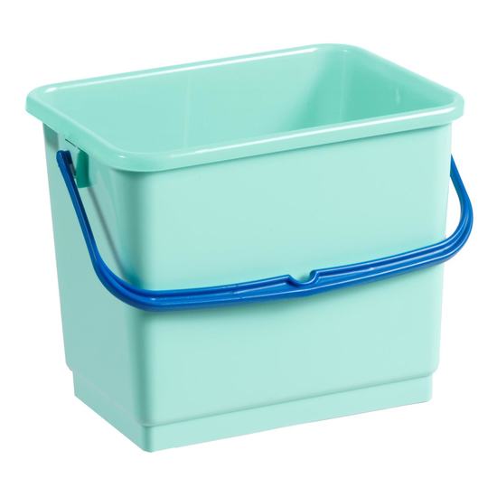 TTS 4l Eimer I Antibakteriell I blau I 00003362X