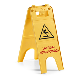 TTS 2-Seitiges Warnschild I PL I gelb I universaller...