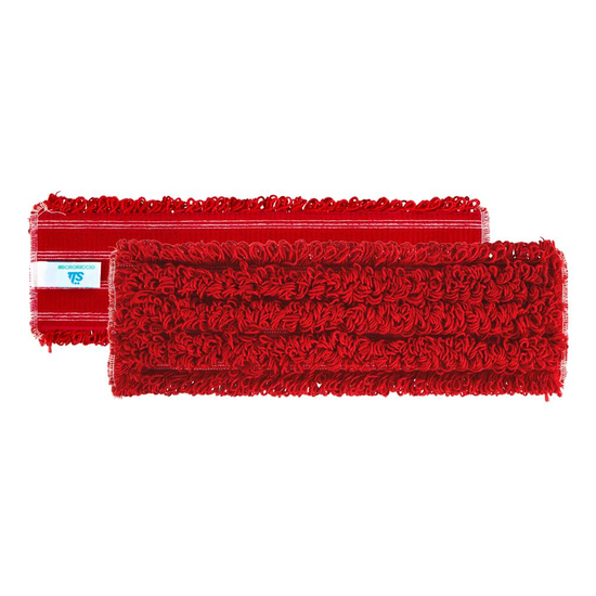 TTS Microriccio Klettbezug I rot mit rotem Deckblatt I 0RR00746MR