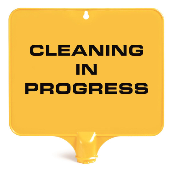 TTS Rechteckige Tafel f�r Warnpylon I EN 2 I gelb I S210611