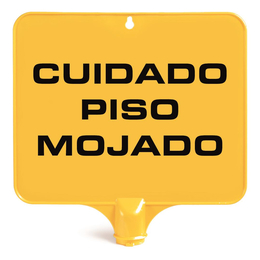 TTS Rechteckige Tafel fr Warnpylon I ES 1 I gelb I S210650