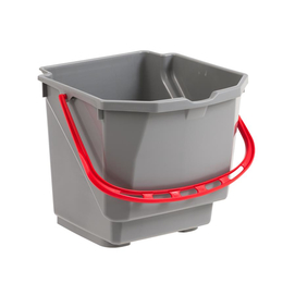 TTS 25l Eimer fr Nickita Fahreimer I grau/rot I T080155ER