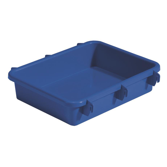 TTS Modular Zentralwanne I blau I S030311