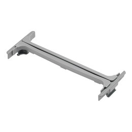 TTS Verschlussprofil fr 150l Sackhalter I grau I R590719