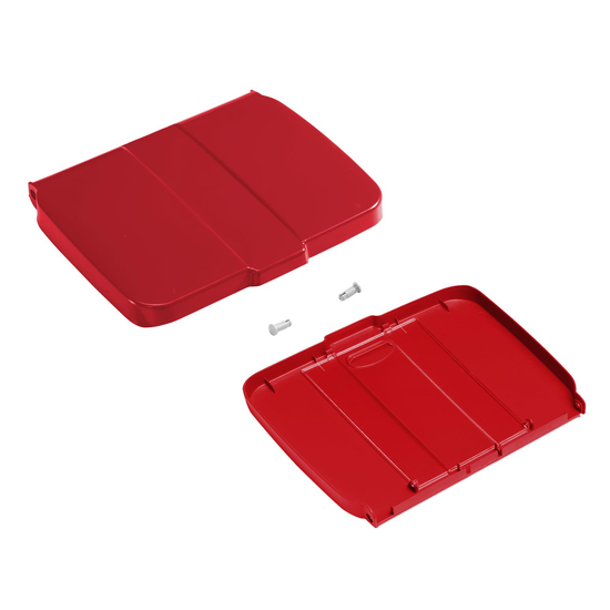 TTS Deckel f�r 120l Sackhalter inkl. Halterung f�r Reinigungsplan I S070328