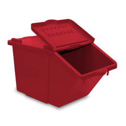 TTS 45l Split Papierrollen I rot I ohne Deckel I 00005134