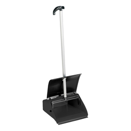 TTS Kehrschaufel Clip mit Deckel und Handgriff I Schwarz...