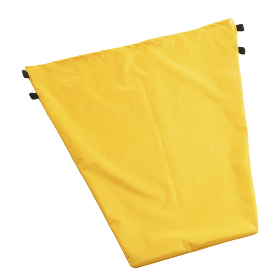 TTS 50l PVC-Sack I gelb I Abmessungen: 62x65 cm I 00003617