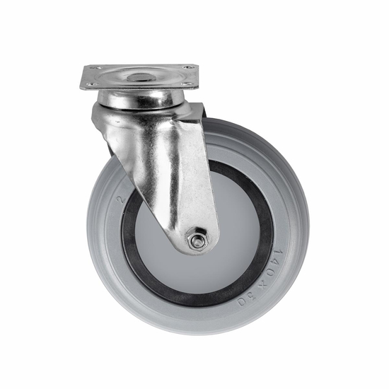 TTS Gummirad 150 mm mit Platte I Lenkrad I 00003443Z