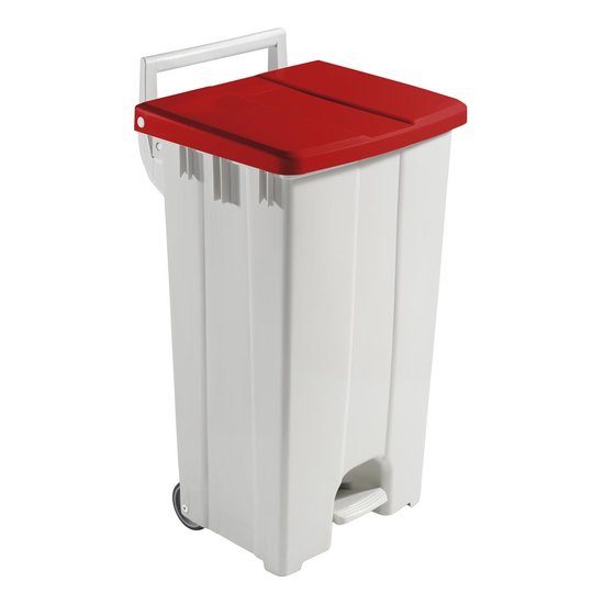 TTS Deckel Derby 90l I rot I Abfalleimer I S080711