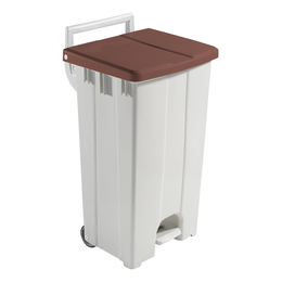 TTS Deckel Derby 90l I braun I Abfalleimer I S080716