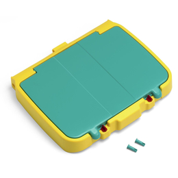 TTS Deckel mit Stauraum fr 120l Sackhalter- gelb-GR I...