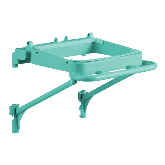 TTS 120l Green Line Klappbarer Sackhalter I grn I S070310