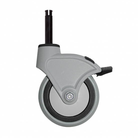 TTS Magic Gummirad inkl. Feststellbremse I � 125 mm I 00003441J