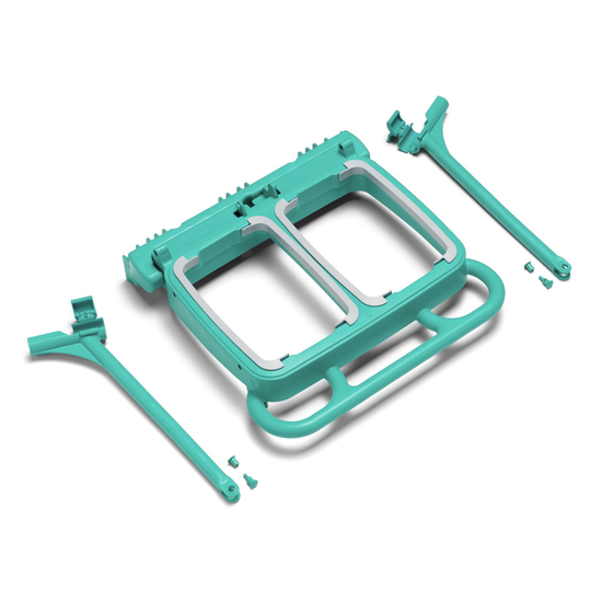 TTS 2x70l Green Line Klappbarer Sackhalter I grn I S070340