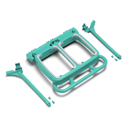 TTS 2x70l Green Line Klappbarer Sackhalter I grn I S070340