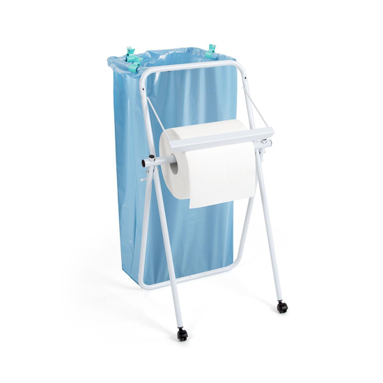 TTS Break mit Sackhalter I wei I mit Rollen I 00004215