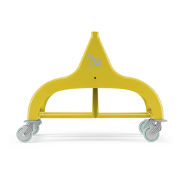 TTS Grundgestell I Doppelfahrwagen I Nick I gelb I L030080