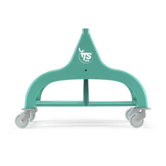 TTS Grundgestell I Doppelfahrwagen I Nick I gr�n I L030083