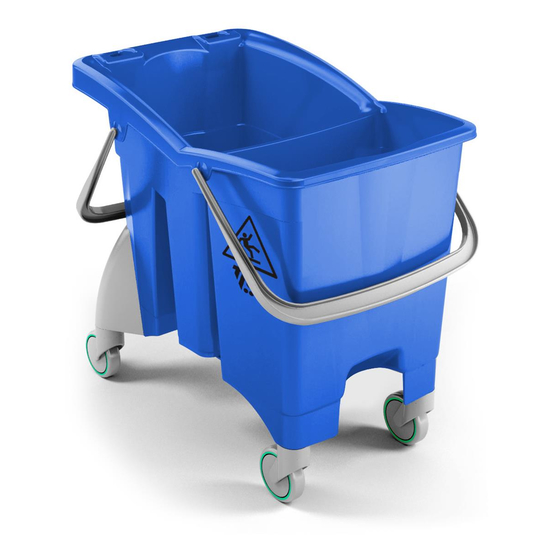 TTS Action pro Fahreimer I blau I Putzeimer ohne Presse I 0B016484