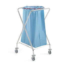 TTS 120l Abfallsammler Dust, Rund und Klappbar I 00004021