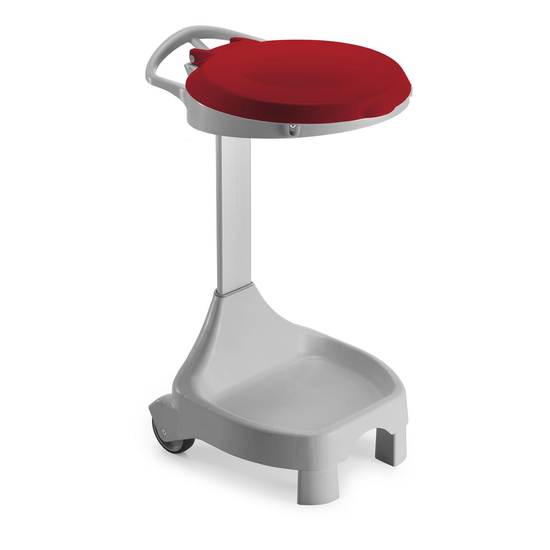 TTS Smile E-60 I grau/rot I 120l I 0E004661