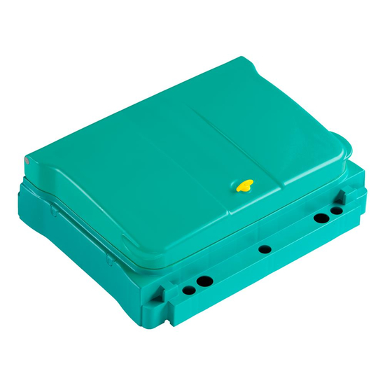 TTS Magic Bodenlose Zentralwanne I gr�n I T090890V