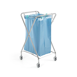 TTS Abfallsammler 120l Dust, viereckig und Klappbar I...